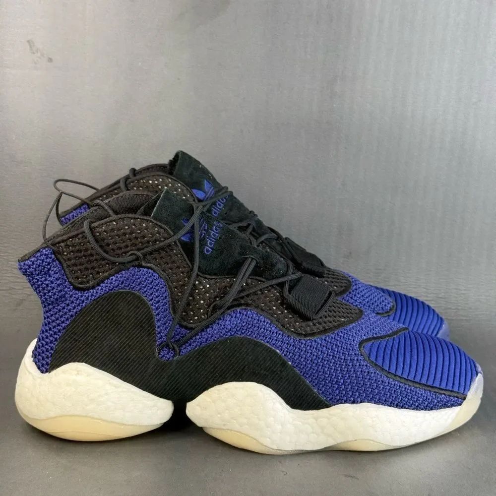 Adidas Crazy BYW 'Real Purple' athletic sneaker shoes men’s size 10
